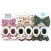 Hudson Baby Infant Girl Headband and Socks Giftset, Fall Botanical, One Size - 2 of 4
