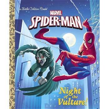 Night of the Vulture! (Marvel: Spider-Man) - (Little Golden Book) by  Frank Berrios (Hardcover)