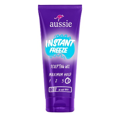  Aussie Instant Freeze Hair Spray Triple Pack for Curly Hair,  Straight Hair, and Wavy Hair, 10 fl oz (Pack of 3) : Everything Else