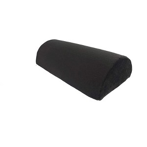 Dr Pillow Half Moon Lumbar Pillow Cases set of 2 Black - 1 of 4