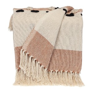 Parkland Collection,Transitional Vereigated Rectangle Throw - 1 of 4