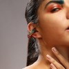 SOHI Women's The Mirror Cuff Earrings - 4 of 4