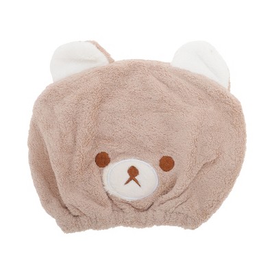 Unique Bargains Water-absorbent Cartoon Bears Hair Towel 1 Pc