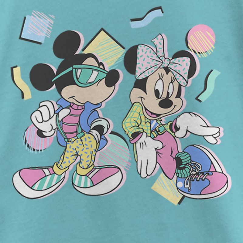 Girl's Disney '80s Mickey and Minnie T-Shirt, 2 of 5