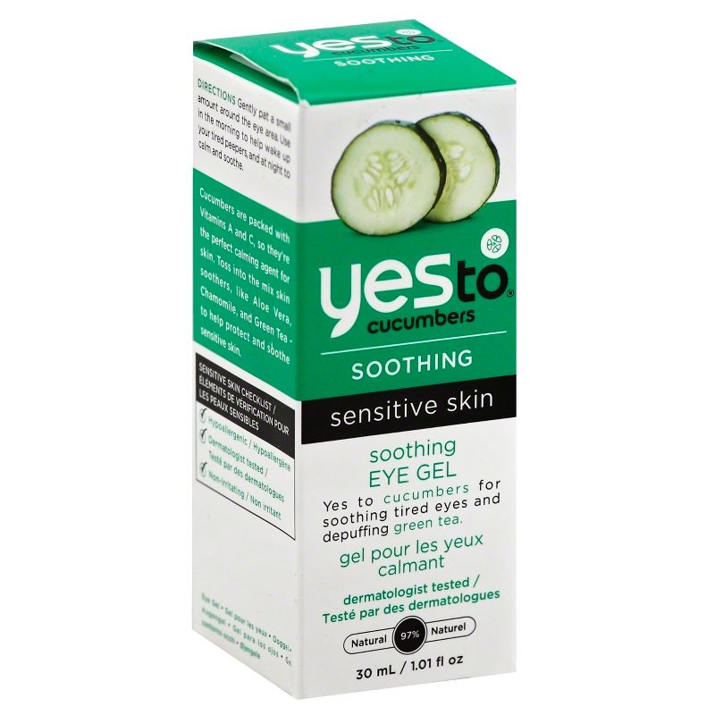 Yes To Cucumbers Soothing Eye Gel - 1 fl oz, 1 of 8