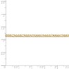 Black Bow Jewelry 2.25mm, 14k Yellow Gold, Flat Figaro Chain Necklace - 4 of 4