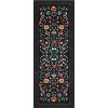 Vintage Floral Area Rug - Soft Non-Slip Low Pile Stain Resistant Carpet Large Retro Accent Throw Rug for Living Room Bedroom Dining Room - 2 of 4