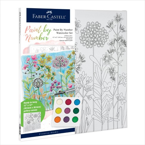 Watercolor Painting for Kids: Watercolor Paint Set of 12 Colors – Faber- Castell USA