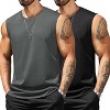 COOFANDY Men's Tank Top Cotton Workout Sleeveless Muscle T Shirts Casual Summer Tank Shirts - 4 of 4