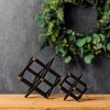 Modern Metal Star Sculpture (Set of 2) - 3 of 4