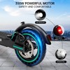 Topteng 8.5" Folding Electric Scooter with App 350W - 3 of 4