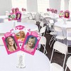 Big Dot of Happiness Let's Go Graduate - 2024 Hot Pink Graduation Party Picture Centerpiece Sticks - Photo Table Toppers - 15 Pieces - image 3 of 4