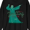 Harry Potter Duelling Club Crew Neck Long Sleeve Adult Black Tee - 2 of 3