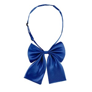 Allegra K Women's Pre-Tied Bowknot Adjustable Neck Solid Color Bow Tie - 1 of 4