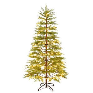 ACEPANO 72 in. H Artificial Full Christmas Tree with 612 Tips For Holiday Indoor Home Decoration-Green - 1 of 4