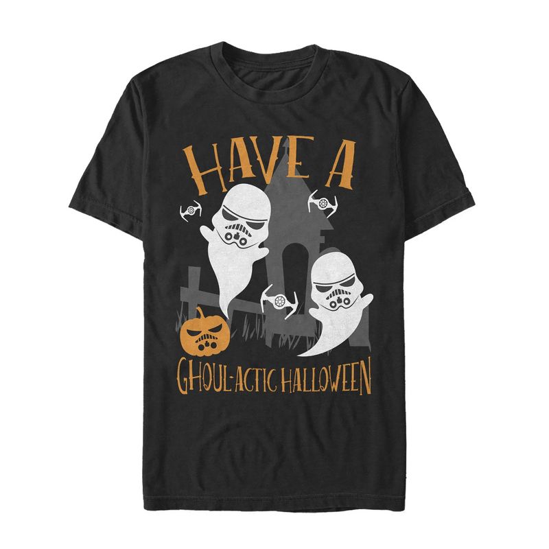 Men's Star Wars Ghoulactic Halloween Stormtrooper T-Shirt, 1 of 5