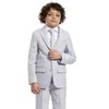 OppoSuits Boys' Solid Color Suits - Groovy - Gray - Size 4 Years - 3 of 4