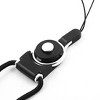 Unique Bargains Cell Phone Camera Mp3 Mp4 Detachable Neck Lanyard Band Strap Rope String Black - 2 of 3