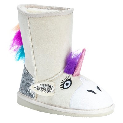 unicorn fur boots