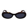 Salvatore Ferragamo SF 2003S 241 Womens Oval Sunglasses Brown 54mm - 2 of 3