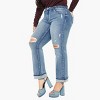 KanCan Essentials Carrie Mid Rise True Straight Leg Jeans (Plus Size) - 18W - 3 of 4
