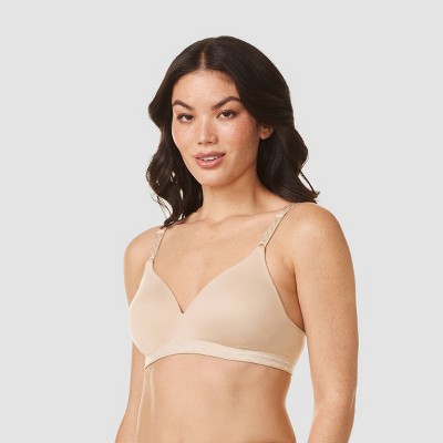 Image of Simply Perfect by Warner's Women's Supersoft Wirefree Bra RM1691T - 34B Butterscotch