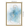 Amanti Art Figurative II (Woman) by Isabelle Z Canvas Wall Art Print Framed 16 x 23-in. - 4 of 4