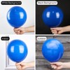 PartyWoo Balloons Royal Blue Matte Dark 12 Inch 50 pcs - 2 of 4