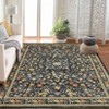 Floral Area Rugs for Living Room – Washable, Non-Slip, Ultra-Thin Boho Style. Indoor Floor Carpet for Girls Room, Nursery, Playroom - 3 of 4