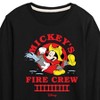 Boys' - Disney - Firefighter Mickey Long Sleeve Graphic T-Shirt - 2 of 4