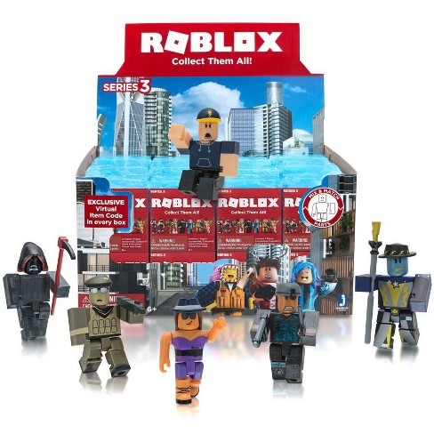 Roblox Series 3 Mystery Box Blue Cube 24 Packs - roblox mystery figure characters series 2