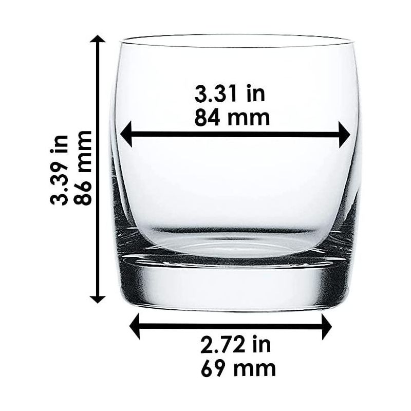 Nachtmann Vivendi Crystal Whisky Tumbler, Set of 4 - 11.125 oz., 3 of 7