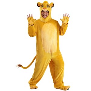 HalloweenCostumes.com Men's Plus Size Disney Simba Costume | Lion King Costumes - 1 of 4