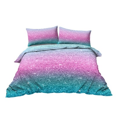 Wikineon 3PCS Ultra Soft Duvet Cover Set - Luxurious Star Bedding Collection for Comforter, Queen Size, Breathable & Skin-Friendly,