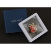 Anna-Kaci Golden Tone Christmas Brooch Pins Sparkly Rhinestones Enamel Lapel Pin for Women - 3 of 4