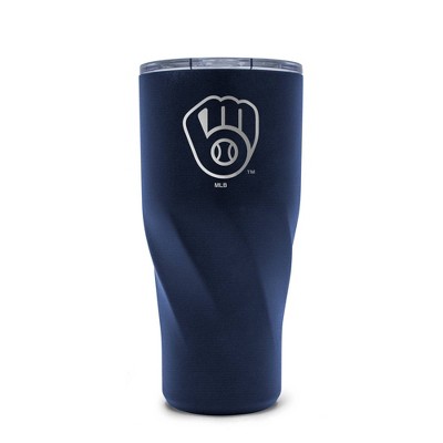 Milwaukee Brewers 16oz Graphic Travel Tumbler Mug - Coffee Mug - Tumbler -  MLB