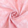 INSPIRE CHIC Women's Floral Printed Cotton Linen Lace Trim Square Scarves 1Pc - 4 of 4