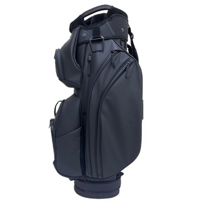 Revelation Golf CEO Premium Cart Bag 10" 14-Way Top - Black
