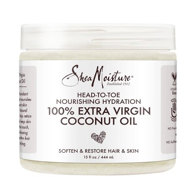 Organic Virgin Coconut Oil Pure-Cold Pressed 6oz. for Skin & Hair