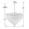 Crystorama Lighting Addis 16 - Light Chandelier in  Polished Chrome - 4 of 4