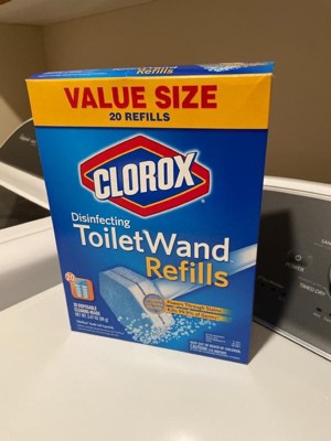 Clorox Toiletwand Disposable Toilet Cleaning System - Toiletwand Storage  Caddy And 6 Refill Heads : Target