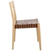 Eluned Leather Dining Chair (Set Of 2)  - Safavieh - 4 of 4
