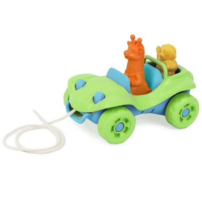 blue toy buggy