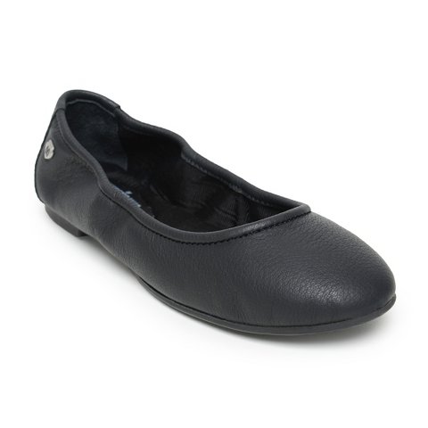 Обувь Minnetonka Women's Anna Ballerina Flat 259, Black - 10