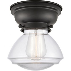 Olean-1 Light Flush Mount in Industrial Style-6.75 Inches Wide by 6.4 Inches High - 1 of 1