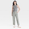 Women's Crewneck Cozy Knit Pullover Sweater Tank - A New Day™ - 3 of 3