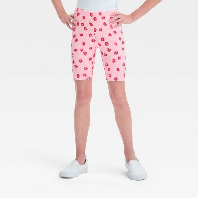 Girls' Ribbed Bike Shorts - Cat & Jack™