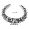 Unique Bargains Women's Sponge Wide Brim Pearls Padded Headband - 4 of 4