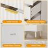 5 Drawer Dresser for Bedroom, Modern Closet Dressers Chest of Drawers, Storage Dresser Chest Cabinet Organizer Unit, Dresser for Bedroom(2PCS) - 3 of 4