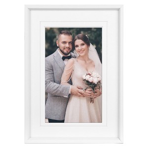 REGALWOVEN Metal Picture Stylish Tabletop Display Frame for Wedding Photos and Posters Family Decor 1 Pc - 1 of 4